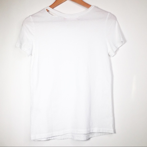 N:Philanthropy XS Distressed White Fisou Fisou Tee - Picture 3 of 5